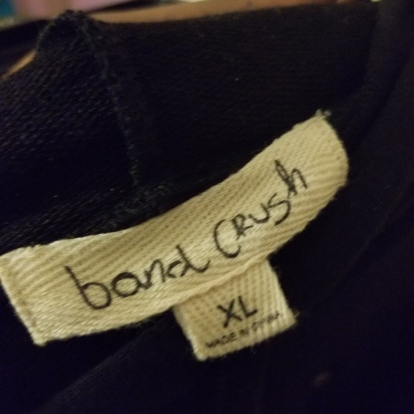 "Blessed" Black off the shoulder sweater - Picture 3 of 3